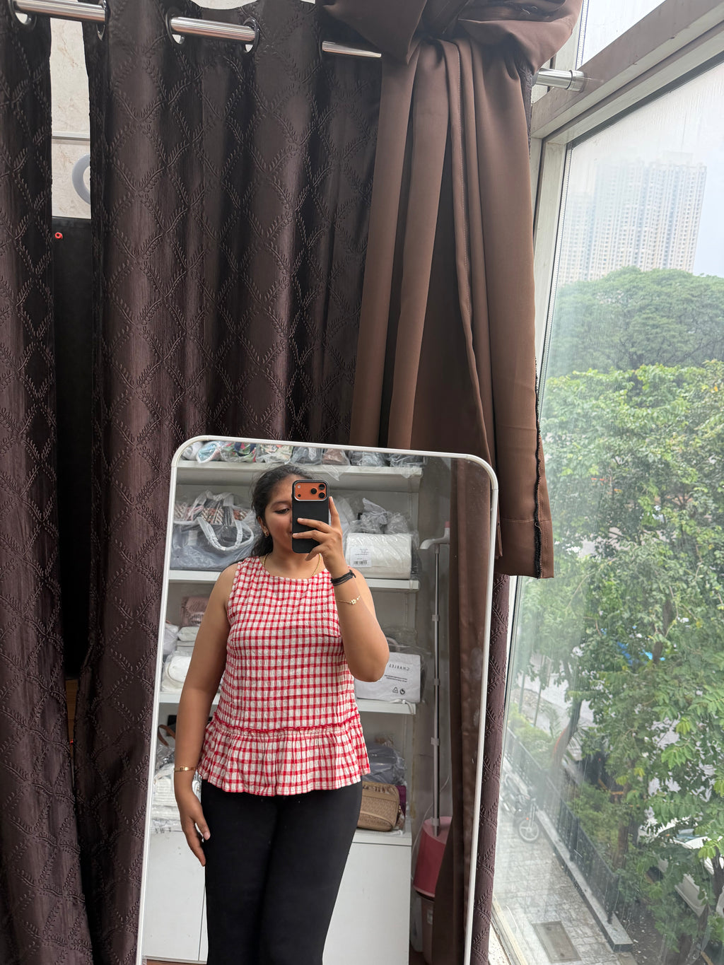 GINGHAM TOP LINDEX