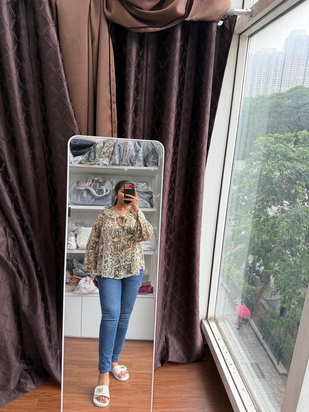 H&M frill top