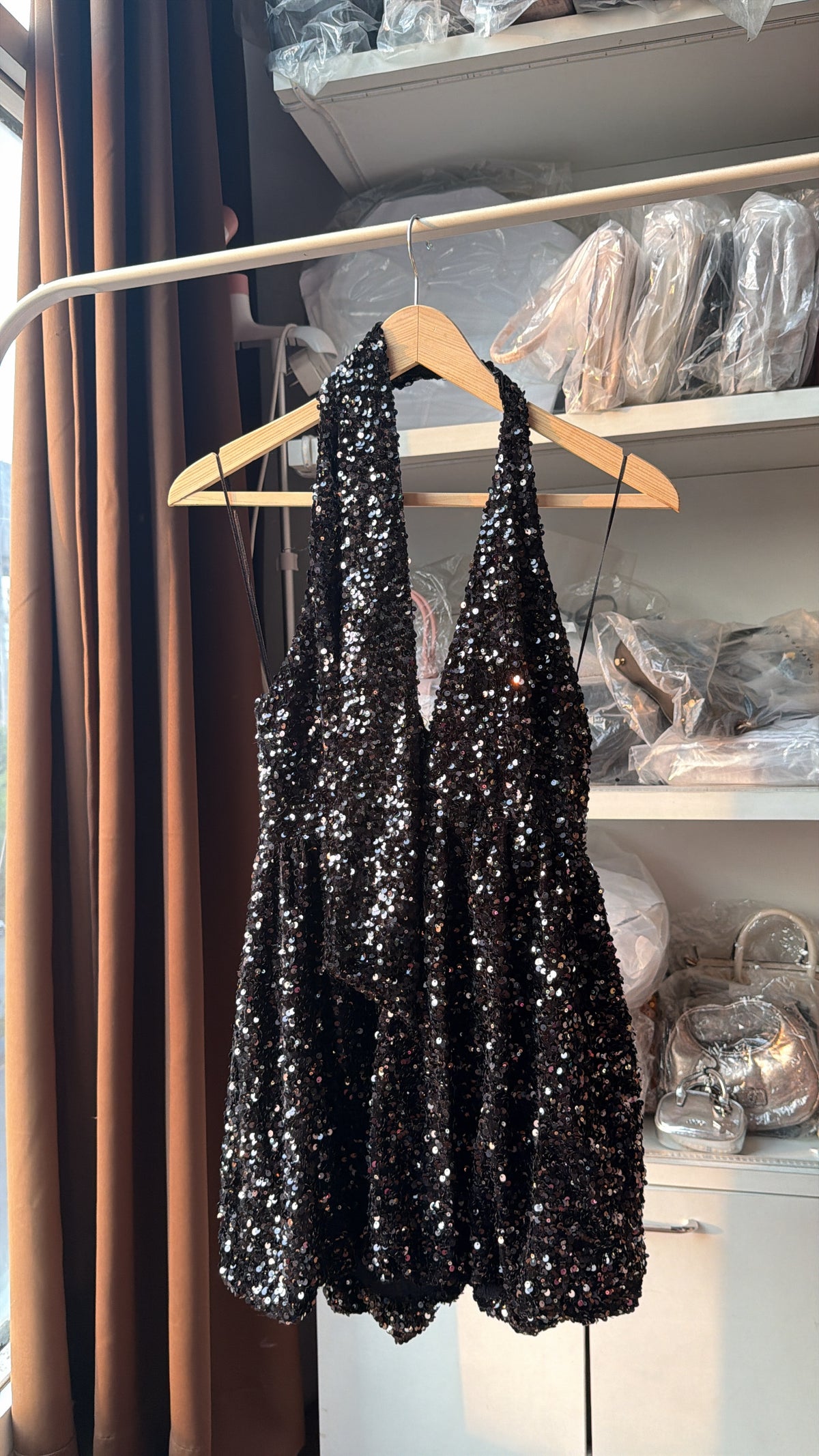Zara sequins dress