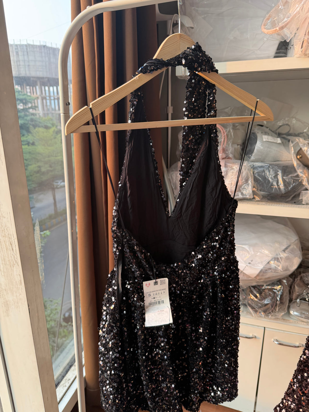Zara sequins dress