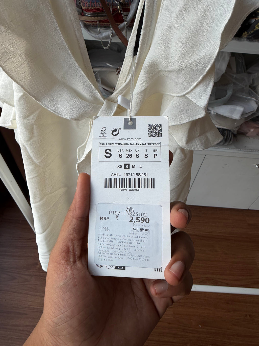 Zara top