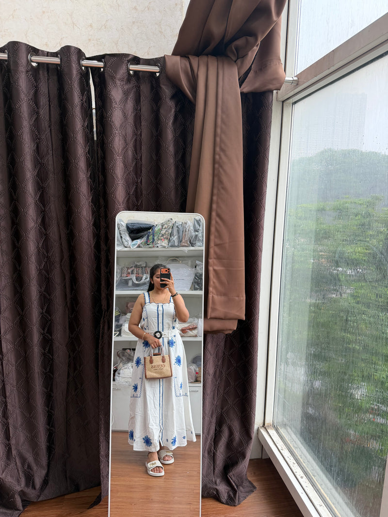 RIVER ISLAND EMBROIDERED DRESS