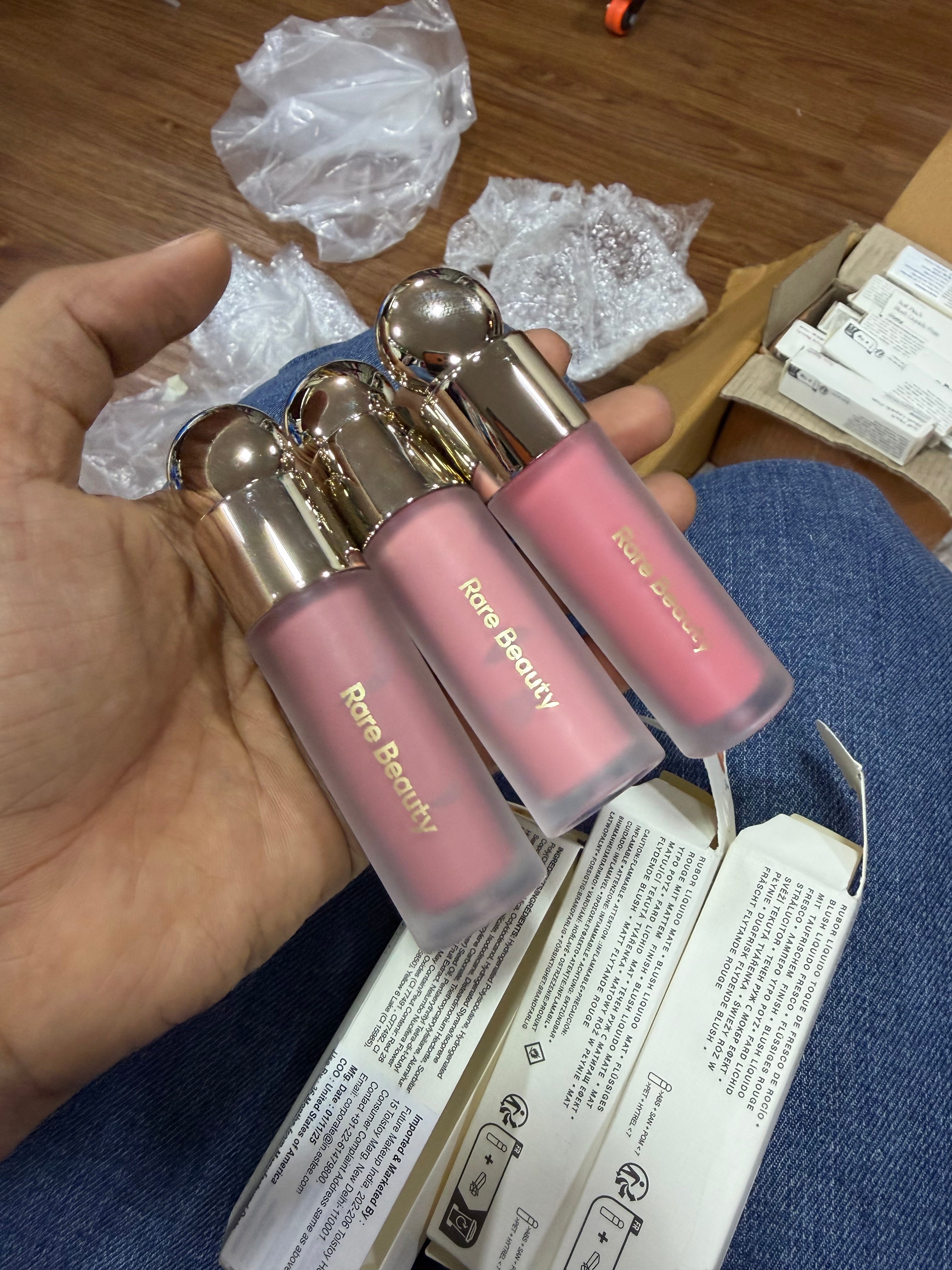 RARE BEAUTY BLUSH.