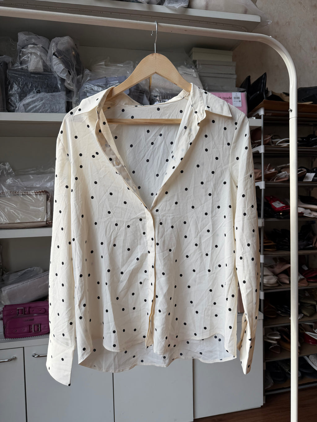 MANGO SHIRT POLKA DOT