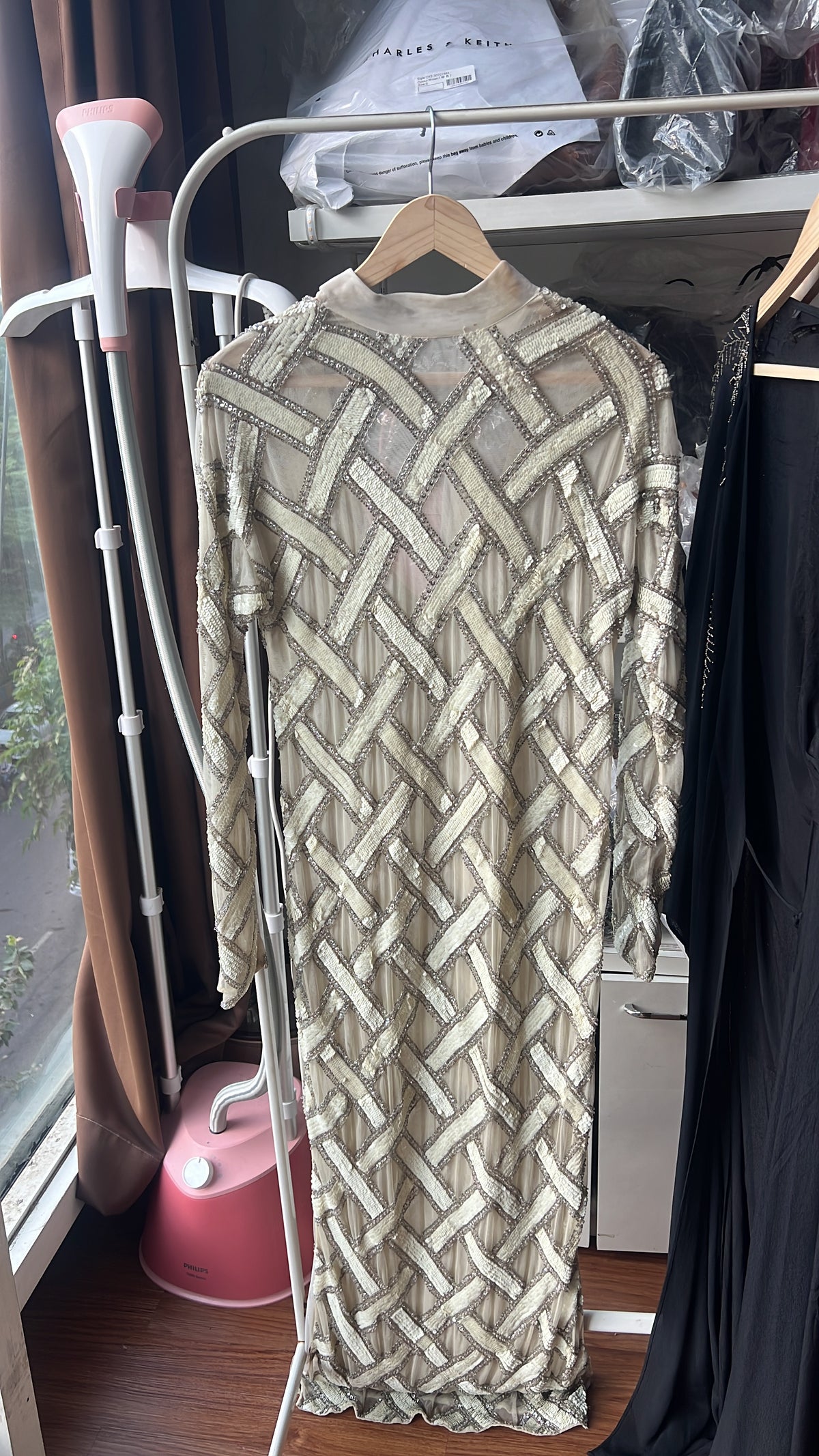 Asos sequin dress (heavy)
