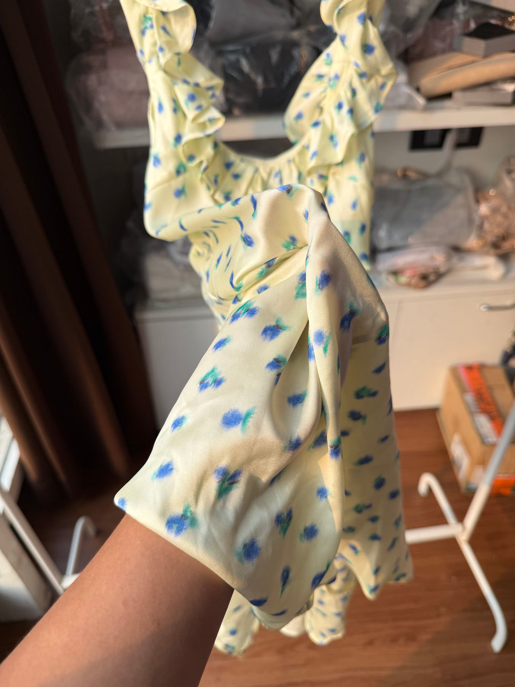 Zara floral dress