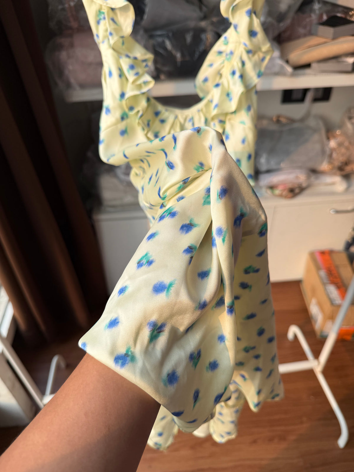 Zara floral dress