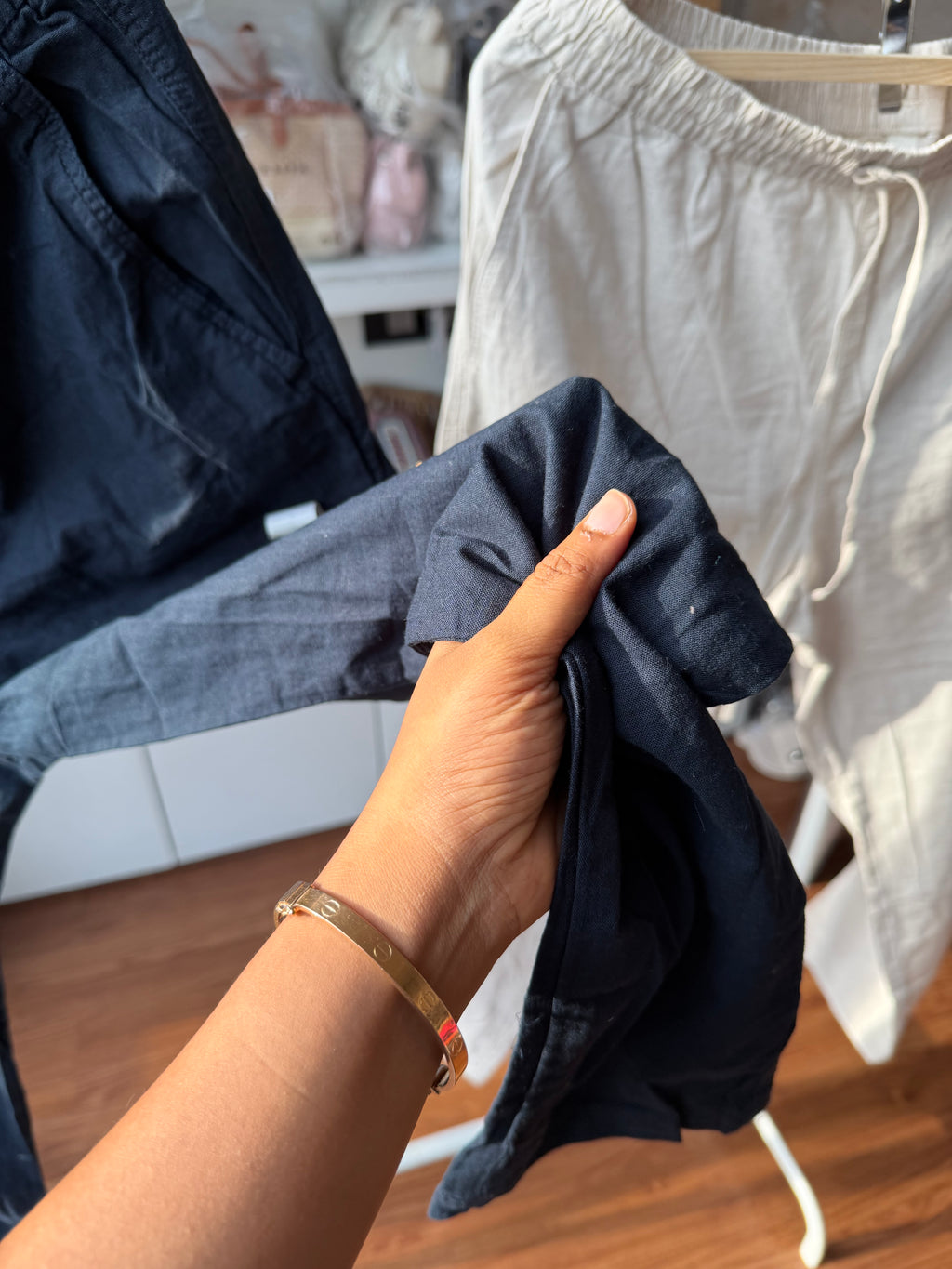 H&M mens linen pant