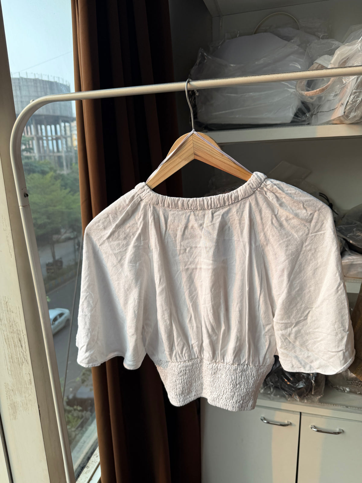 Zara linen top