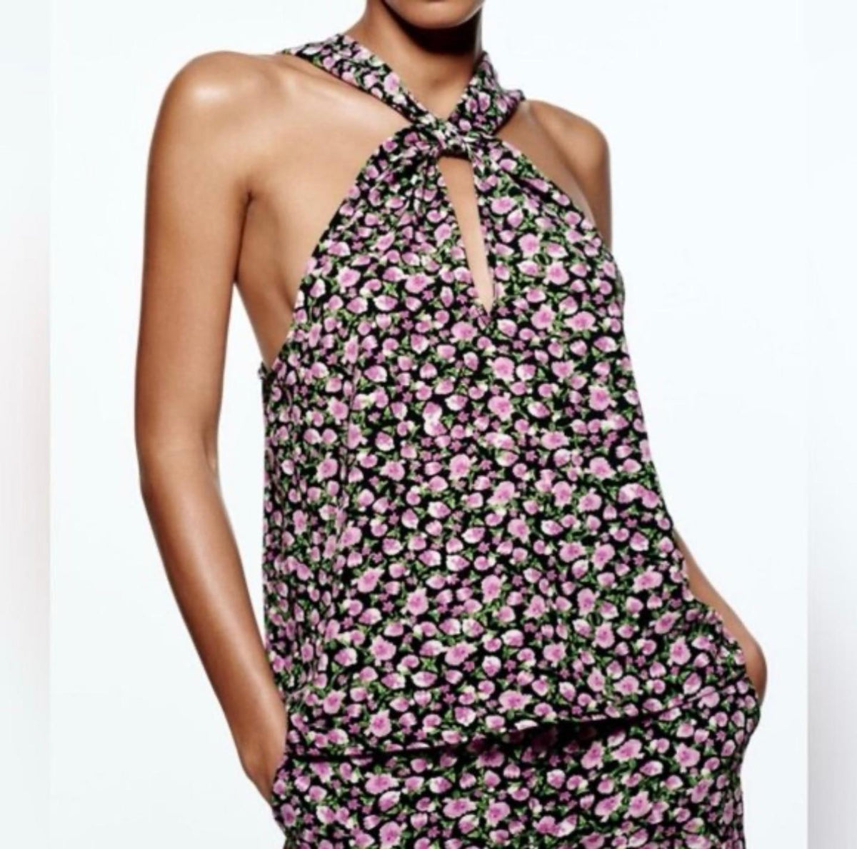 ZARA FLORAL TOP