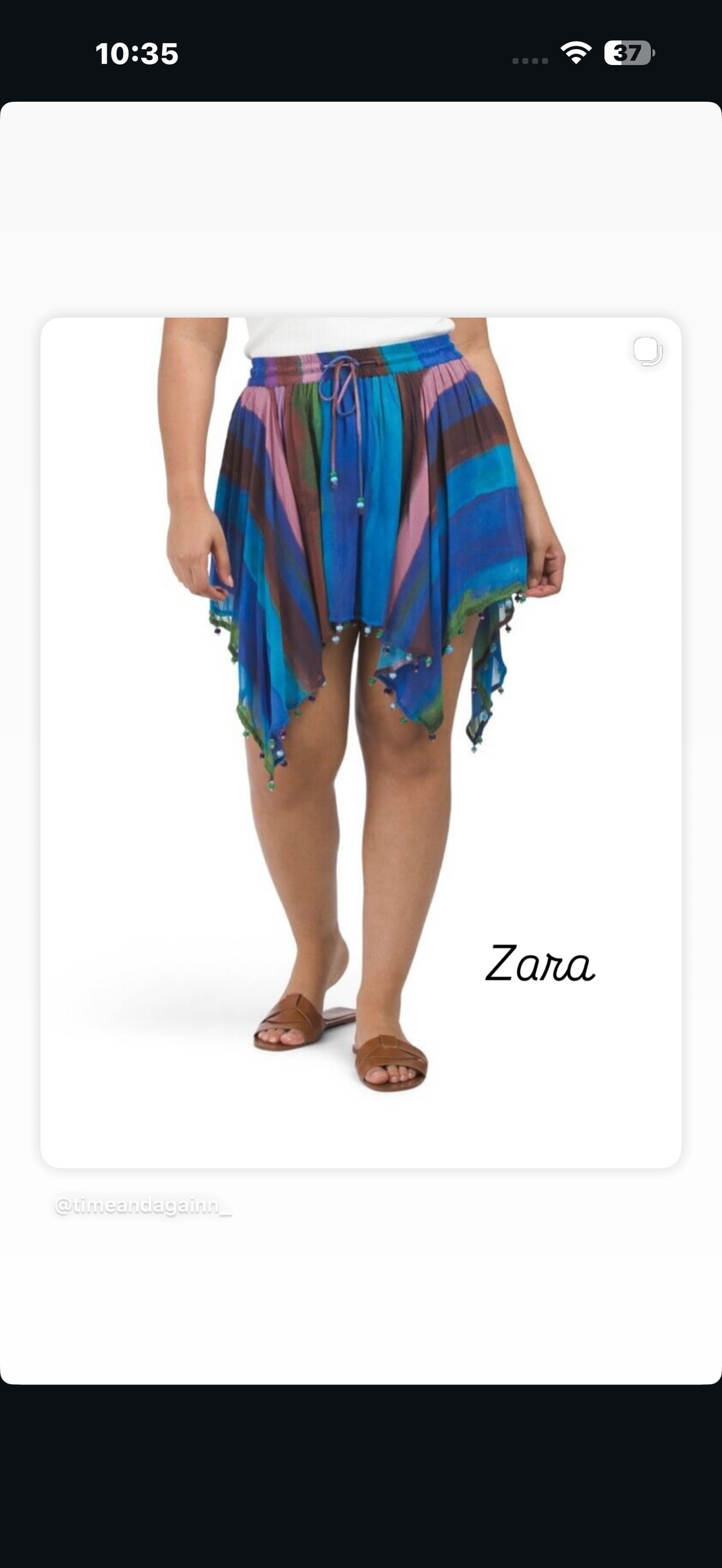 ZARA SKIRT AND ZARA BANDEAU  (INDIVIDUAL)
