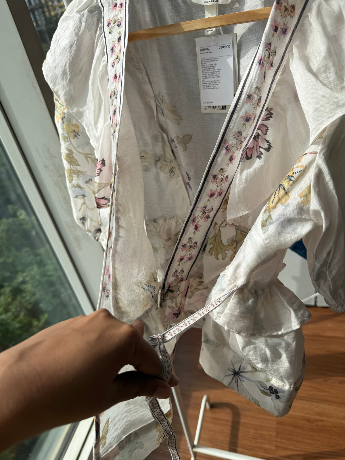 H&M top wrap