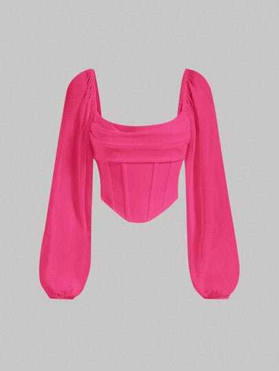 Shein corset top