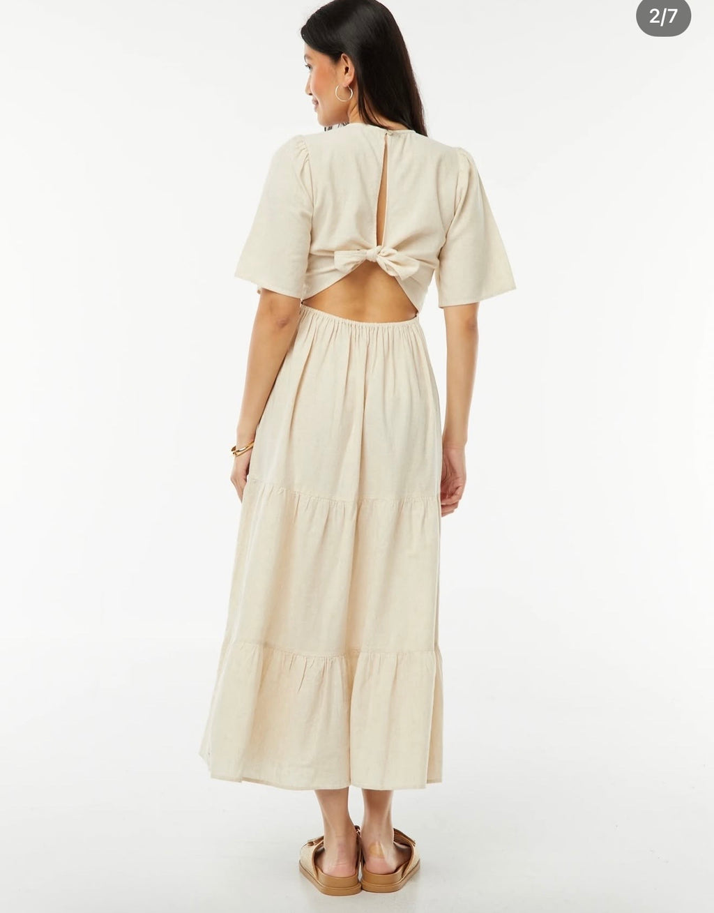 ASOS linen dress
