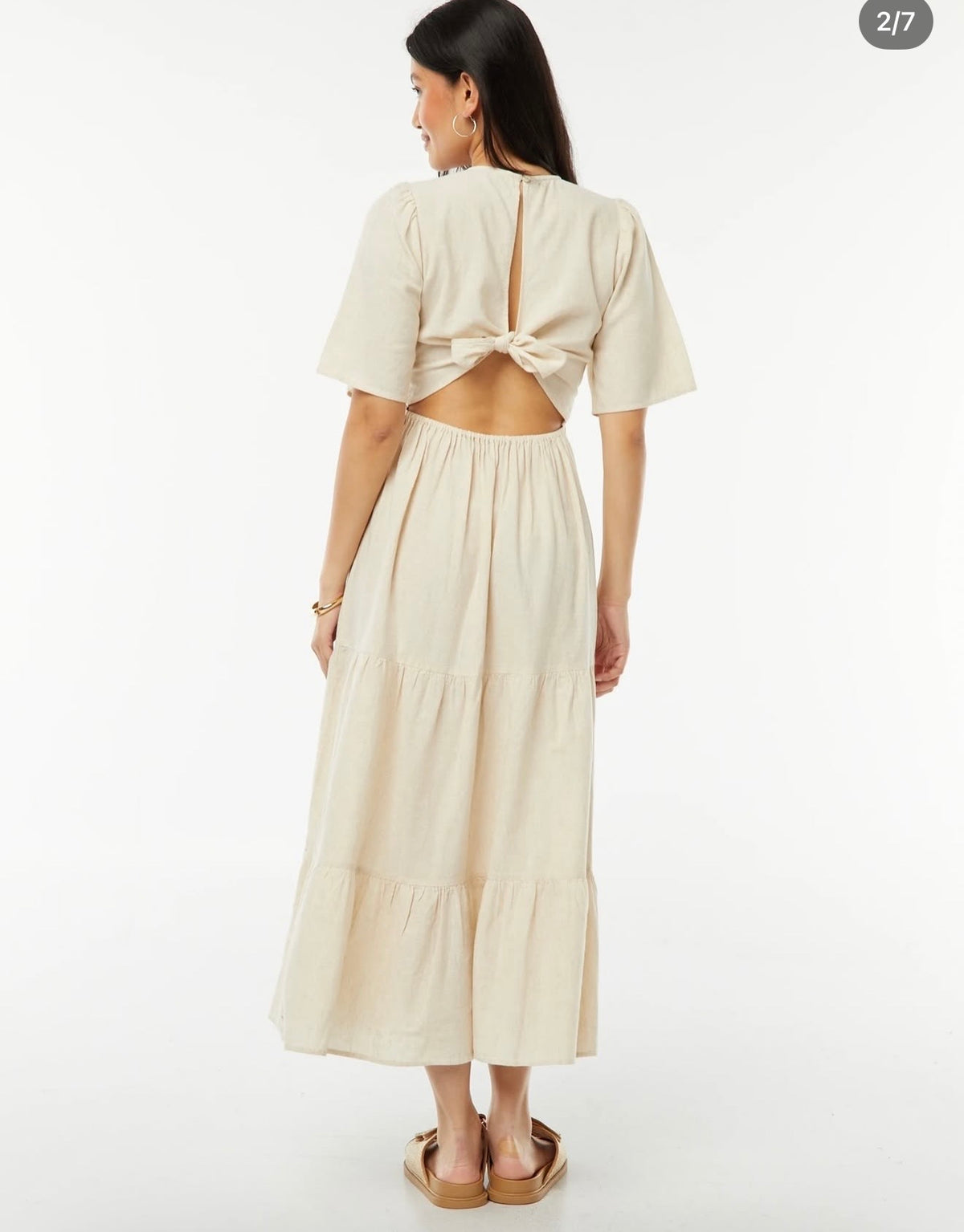 ASOS linen dress