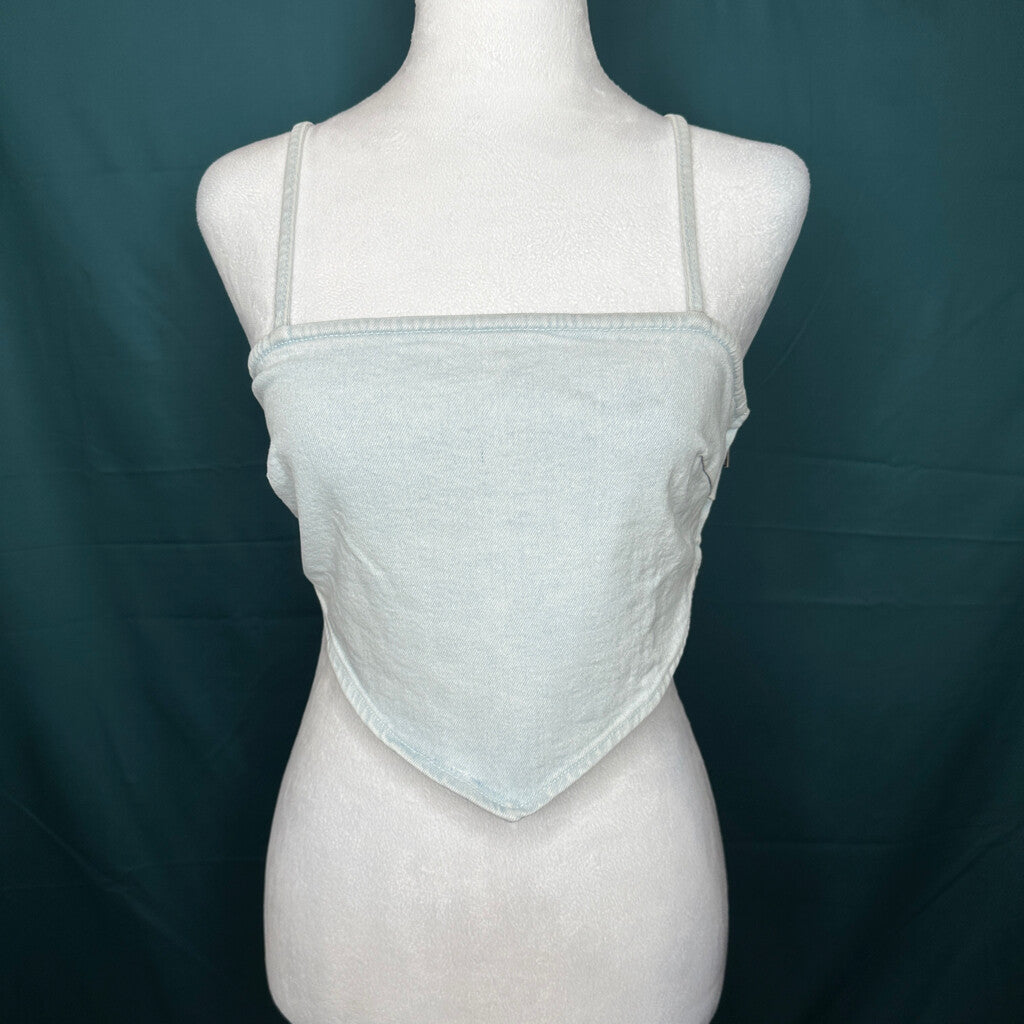 ZARA DENIM TOP