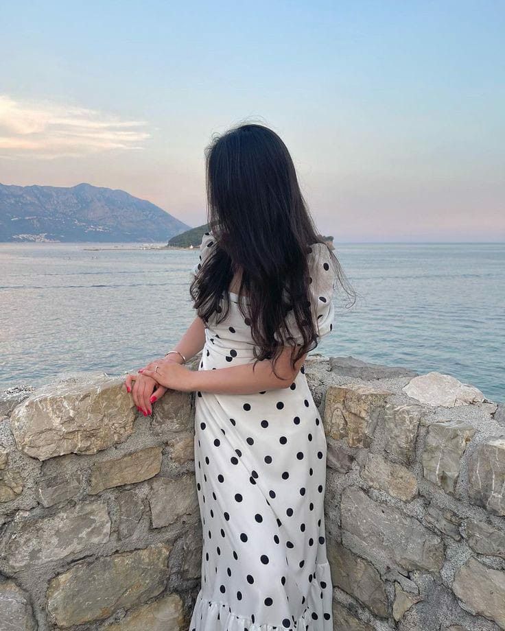 POLKA DOT COTTON DRESS