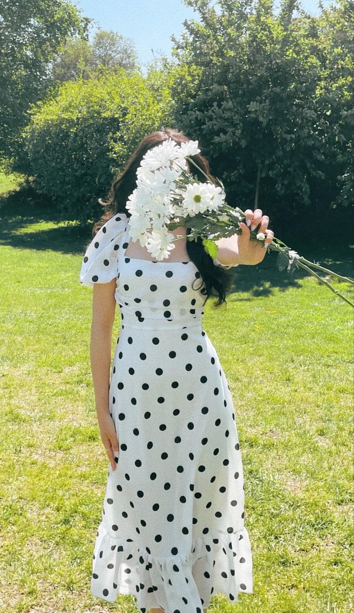 POLKA DOT COTTON DRESS