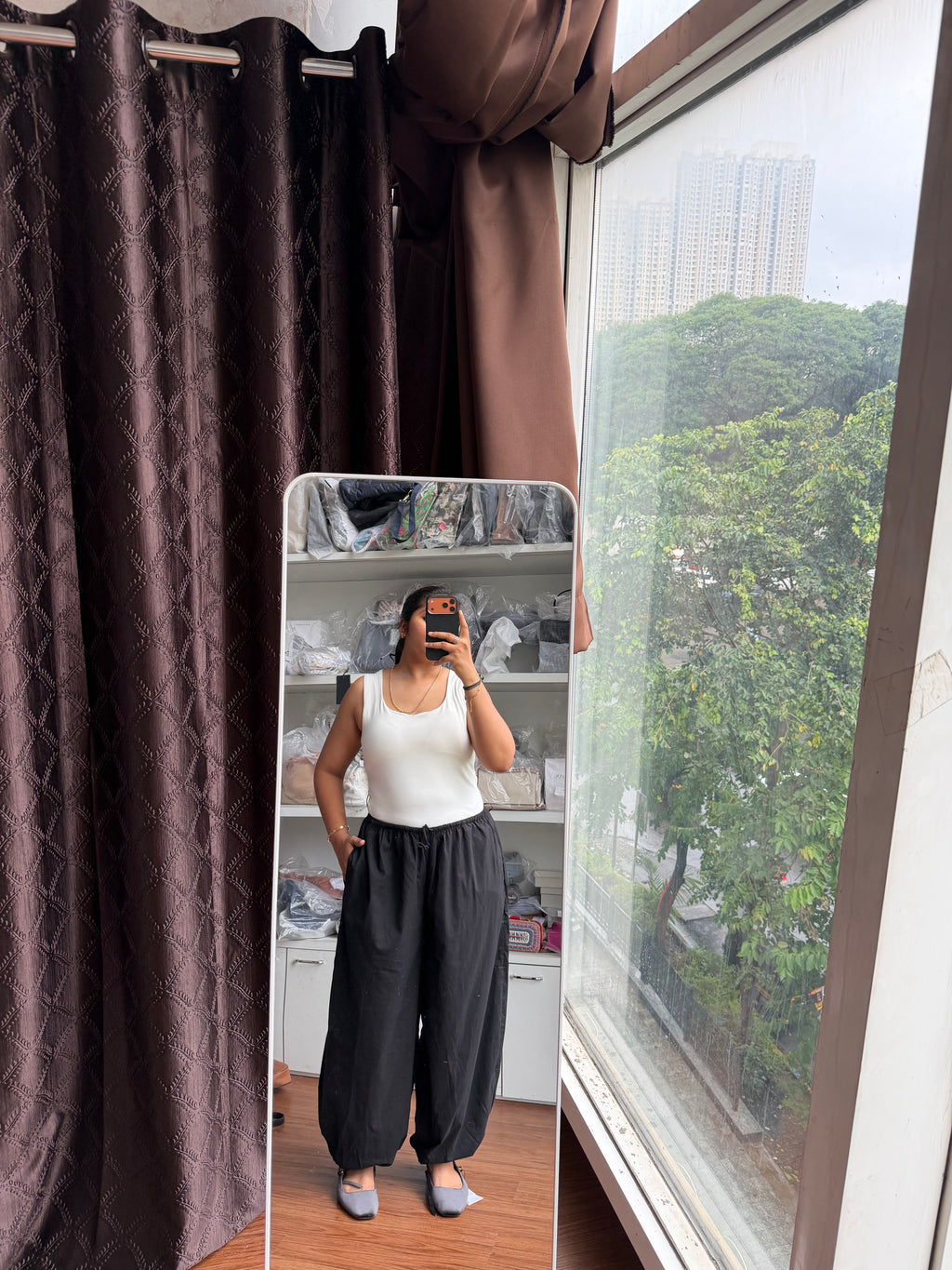 GINA TRICOT BALLOON PANTS -100% COTTON