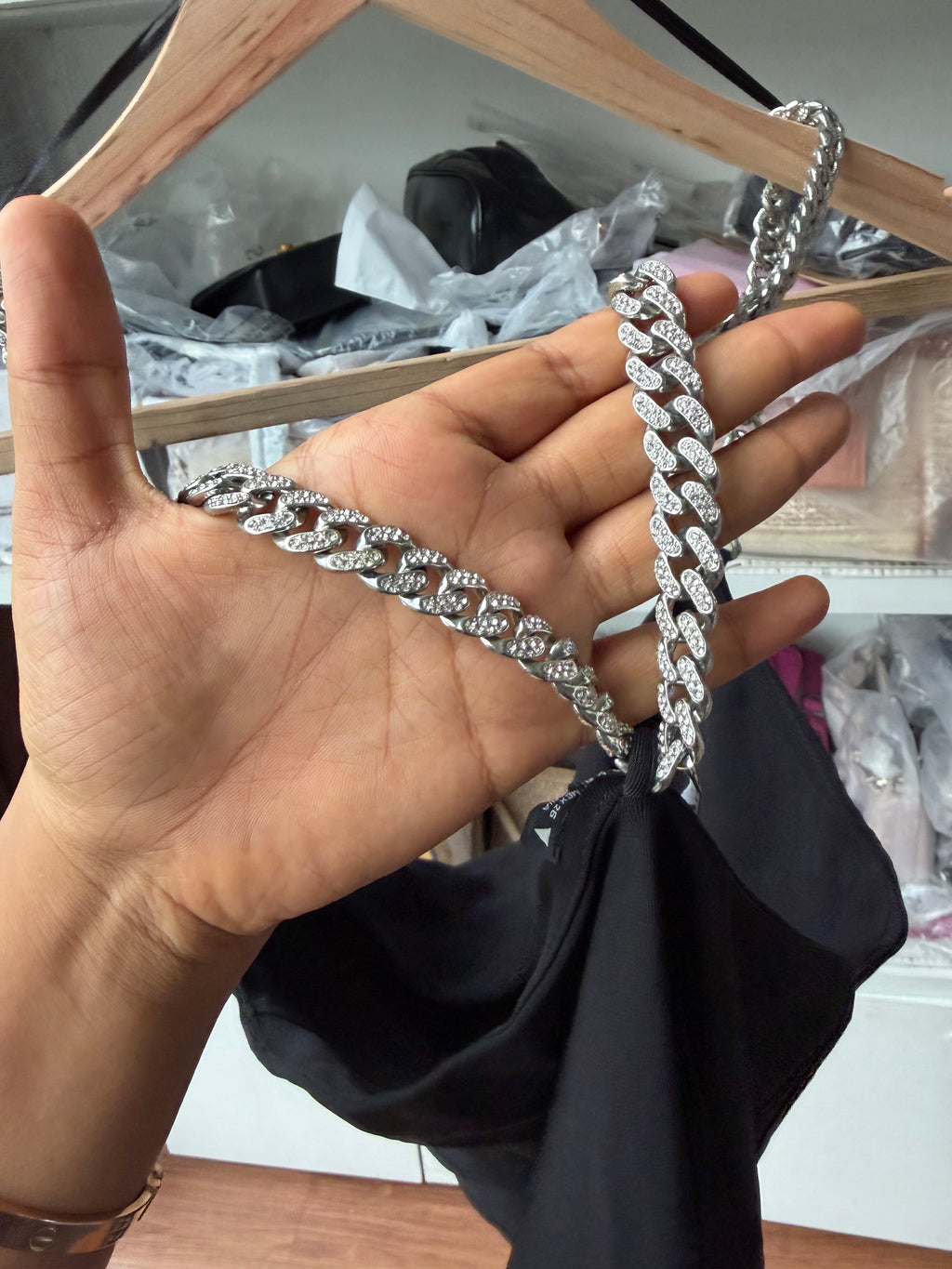 ZARA RHINESTONE STRAP DRESS