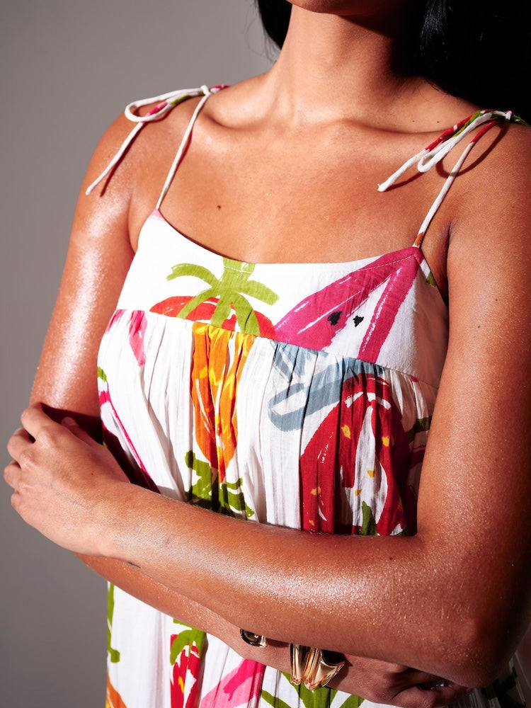 SOUTH BEACH FLARED DRESS