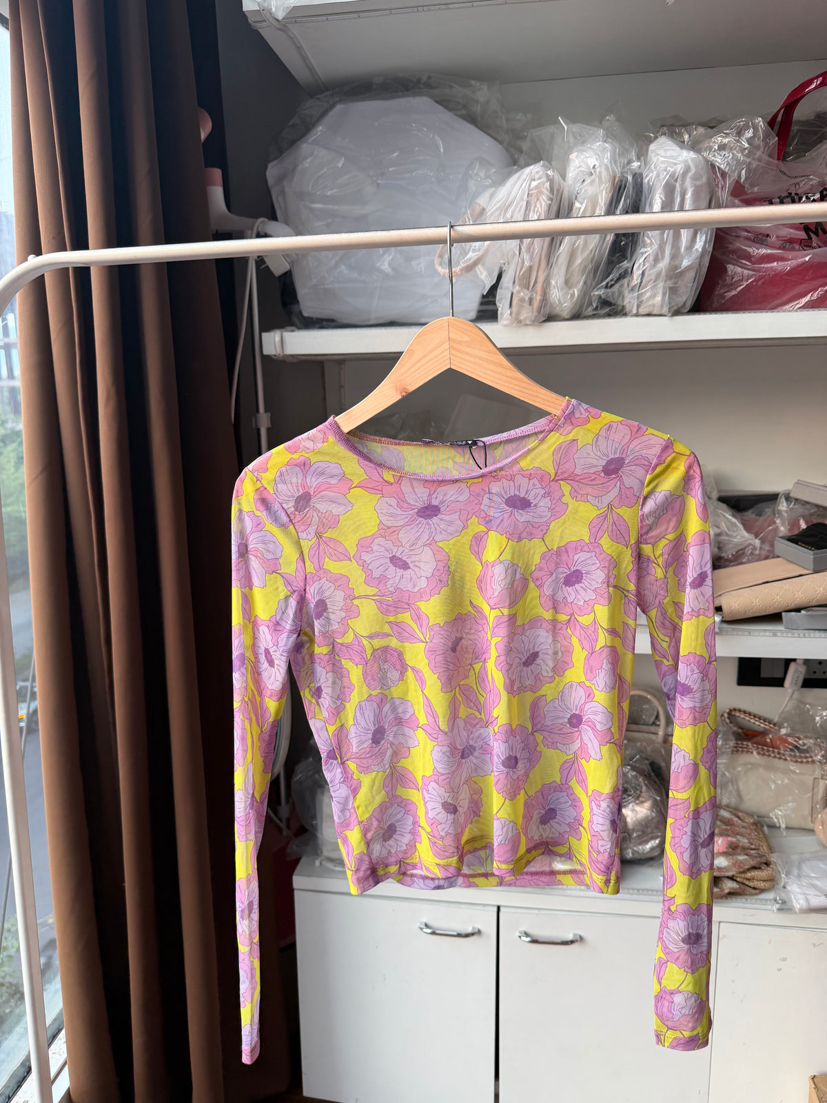 Zara mesh top