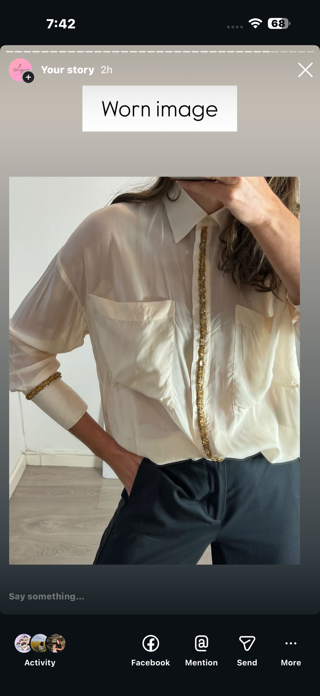 Zara shirt