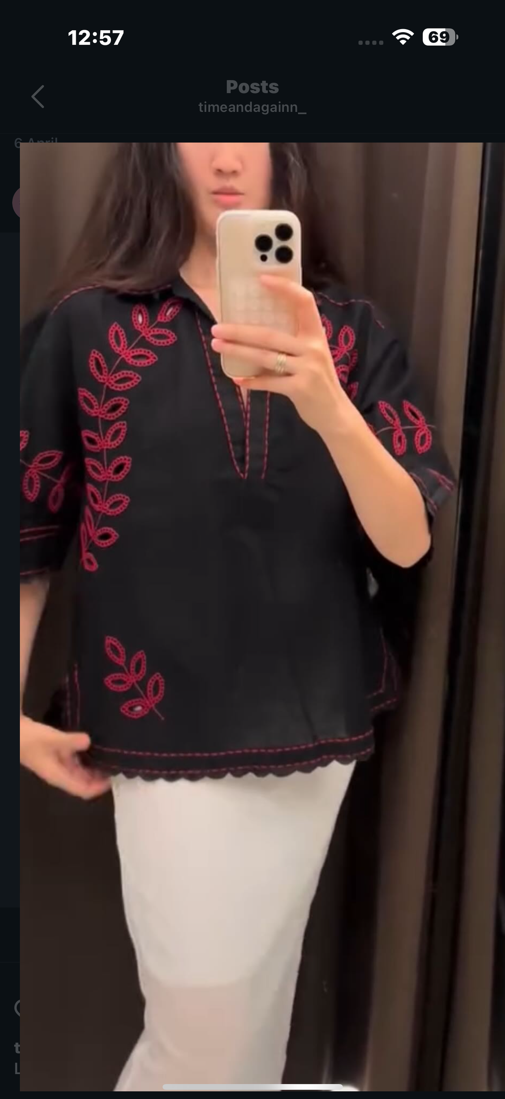 ZARA LINEN SHIRT