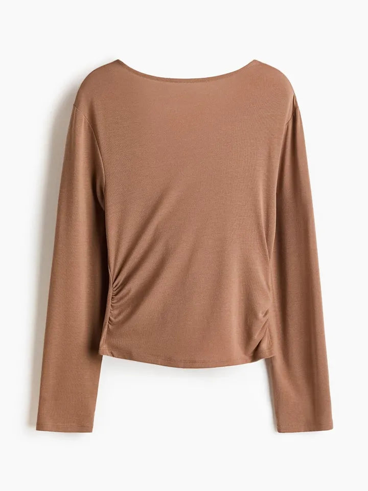 H&M cowl back top