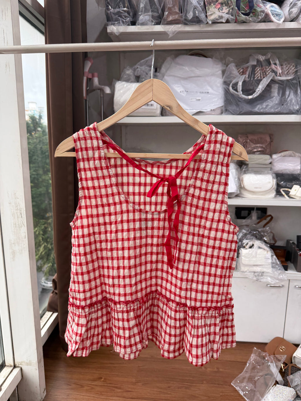 GINGHAM TOP LINDEX