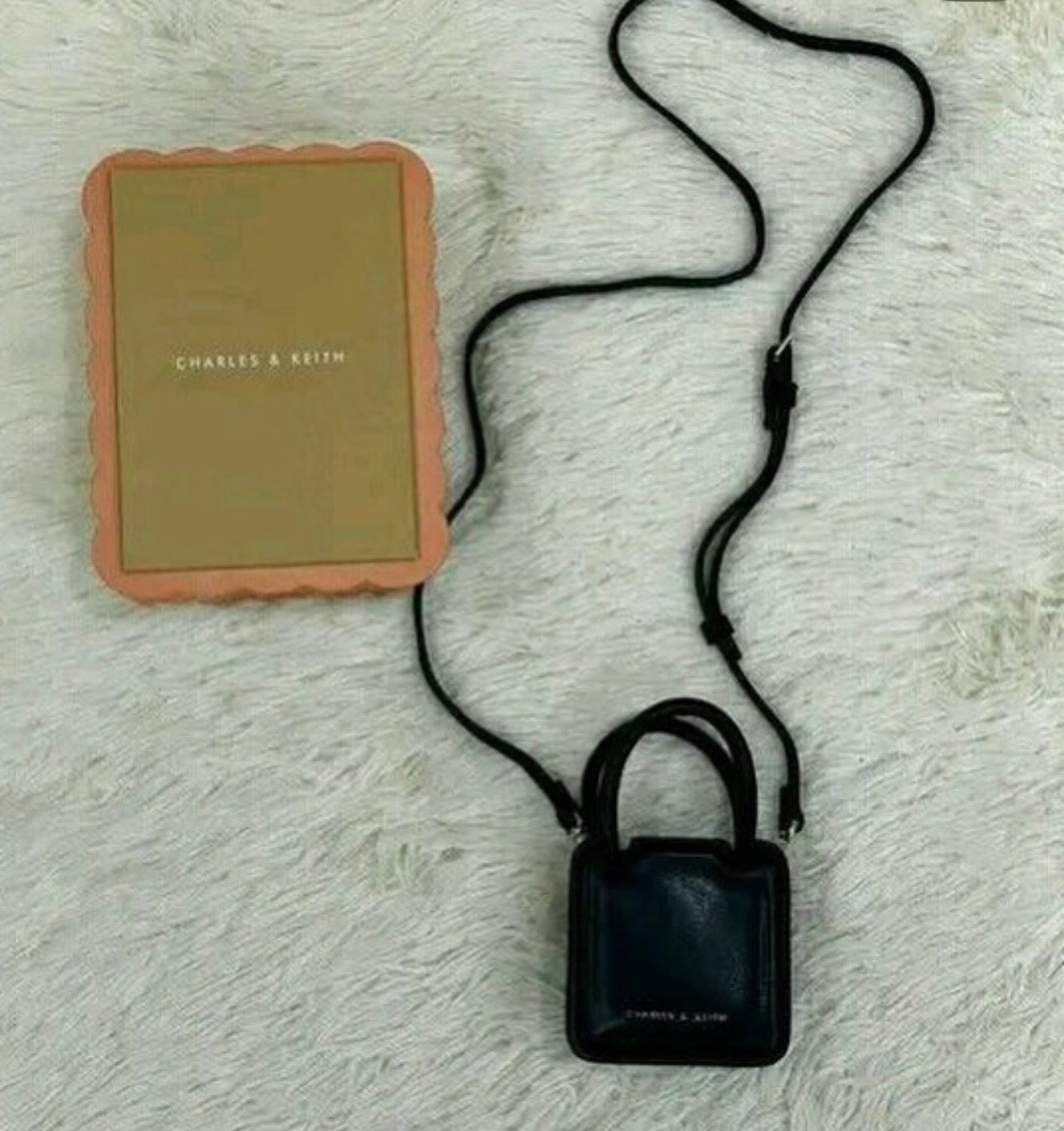 CHARLES AND KEITH PERLINE BAG