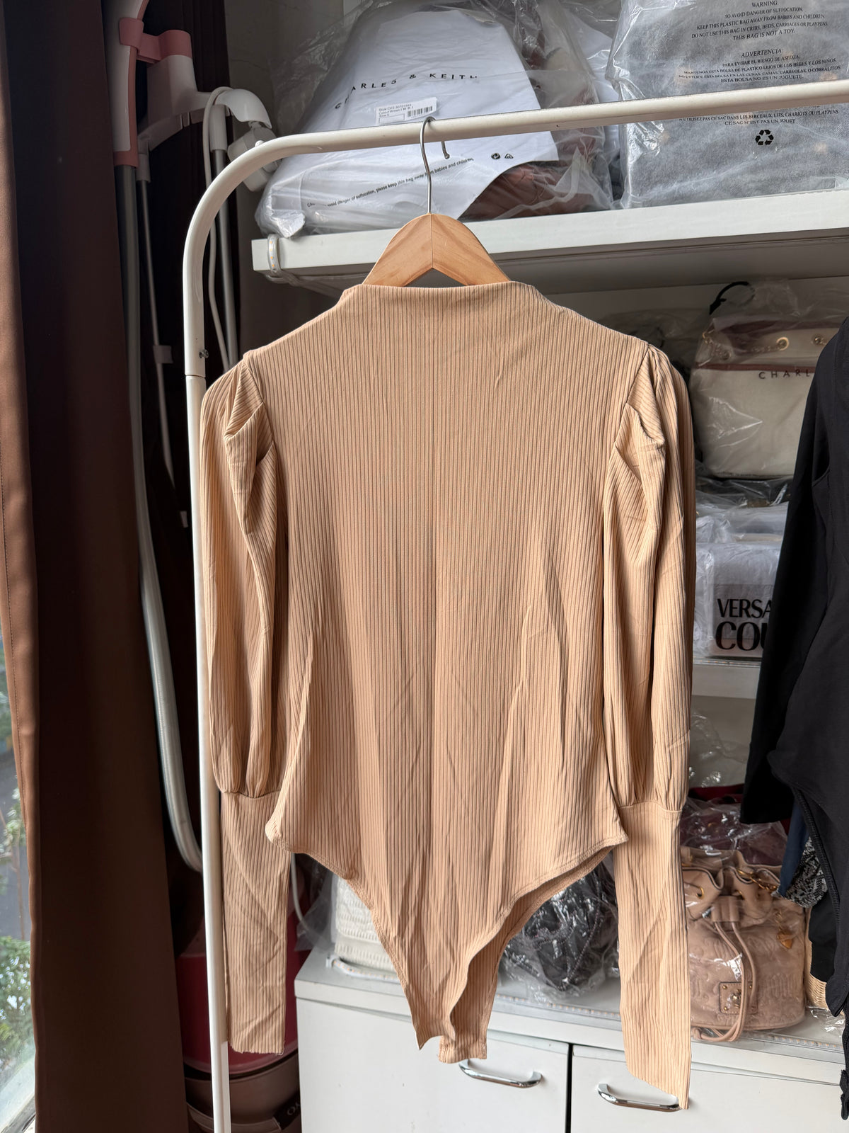 Ribbed bodysuit