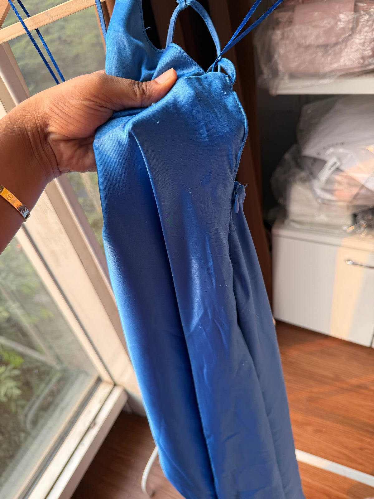 Zara satin dress