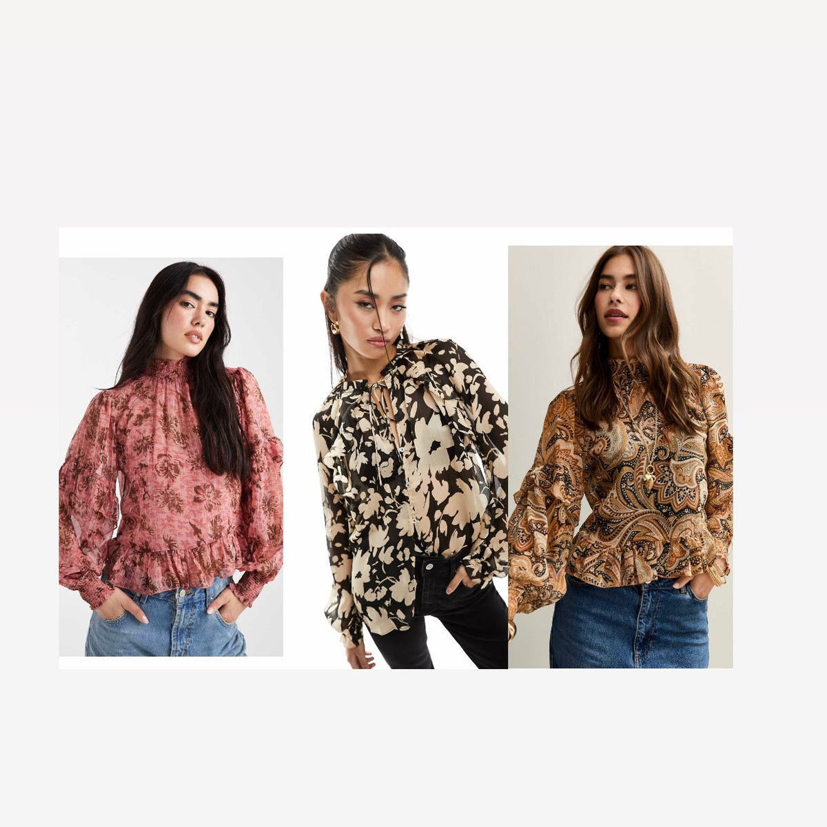 SHEER TOP- MANGO /BOOHOO