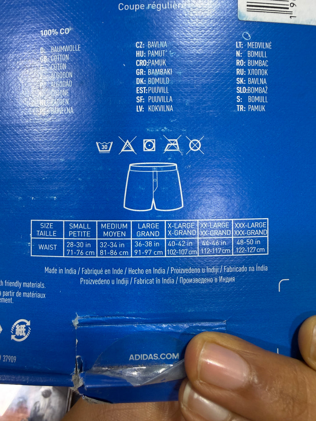 ADIDAS BOXER - pack of 2
