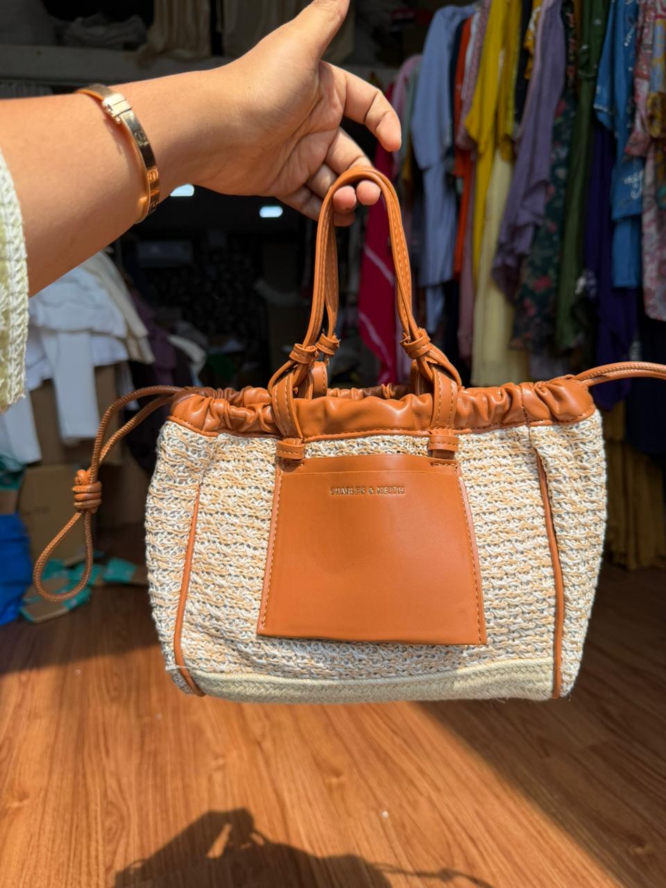 Charles & Keith potli bag