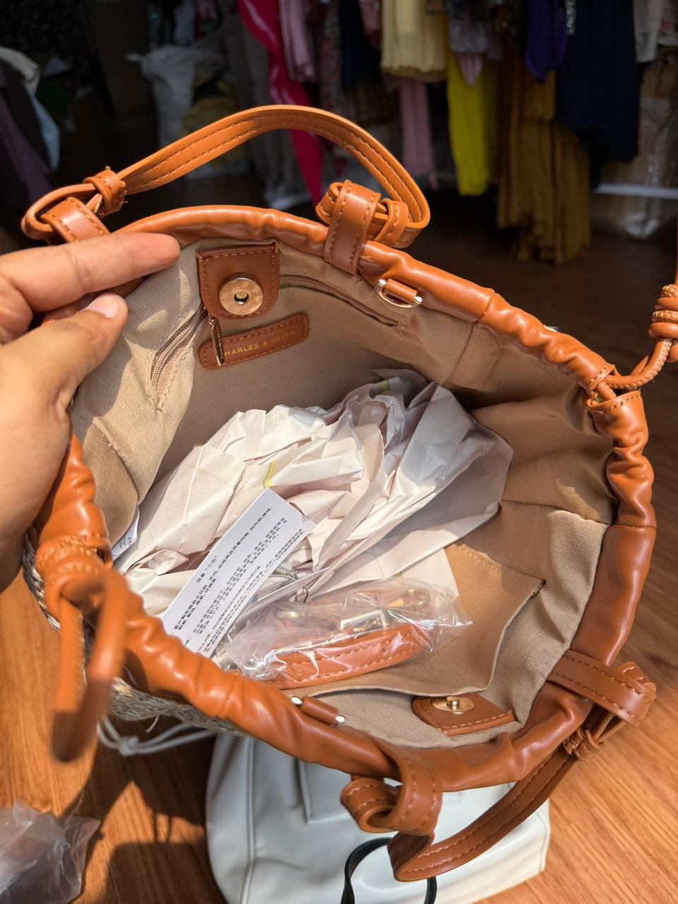Charles & Keith potli bag