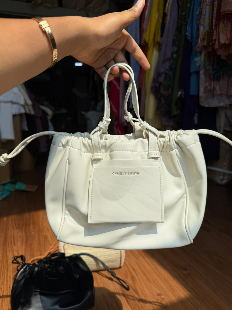 Charles & Keith potli bag