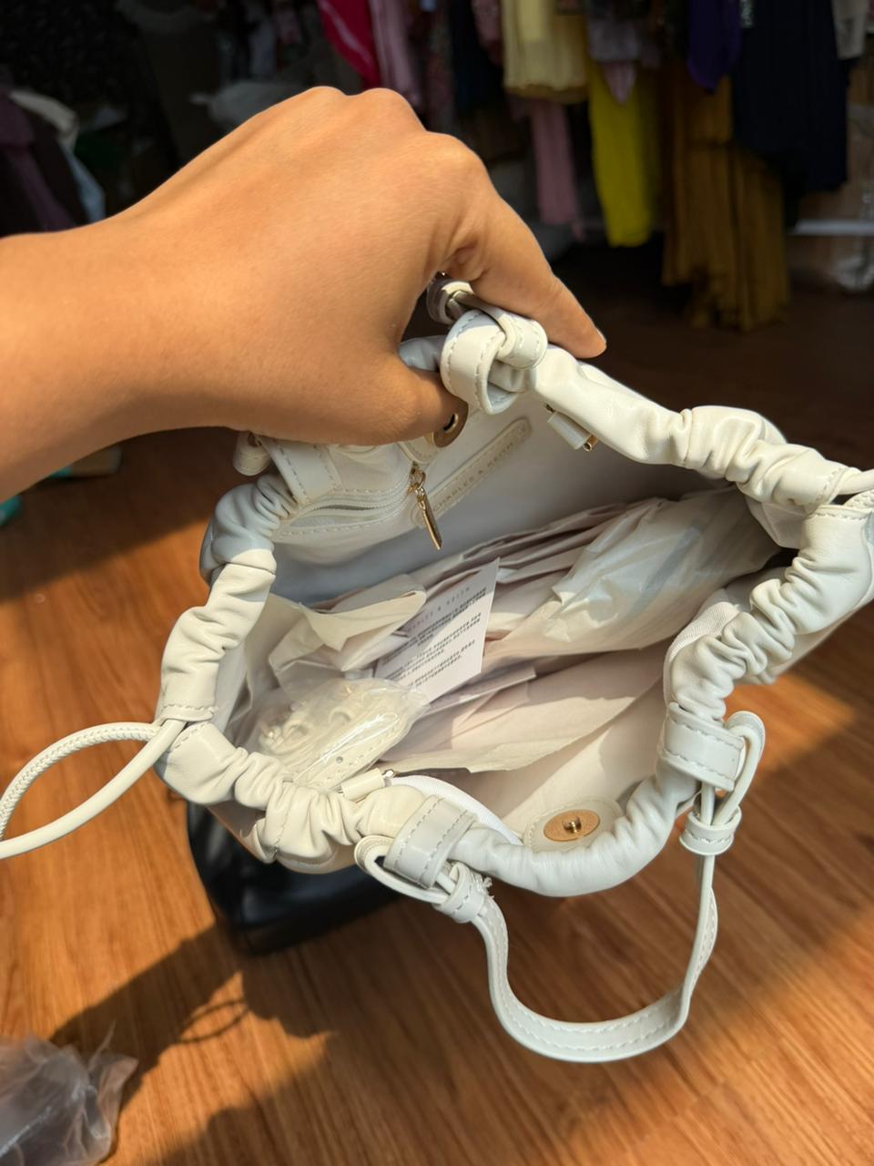 Charles & Keith potli bag