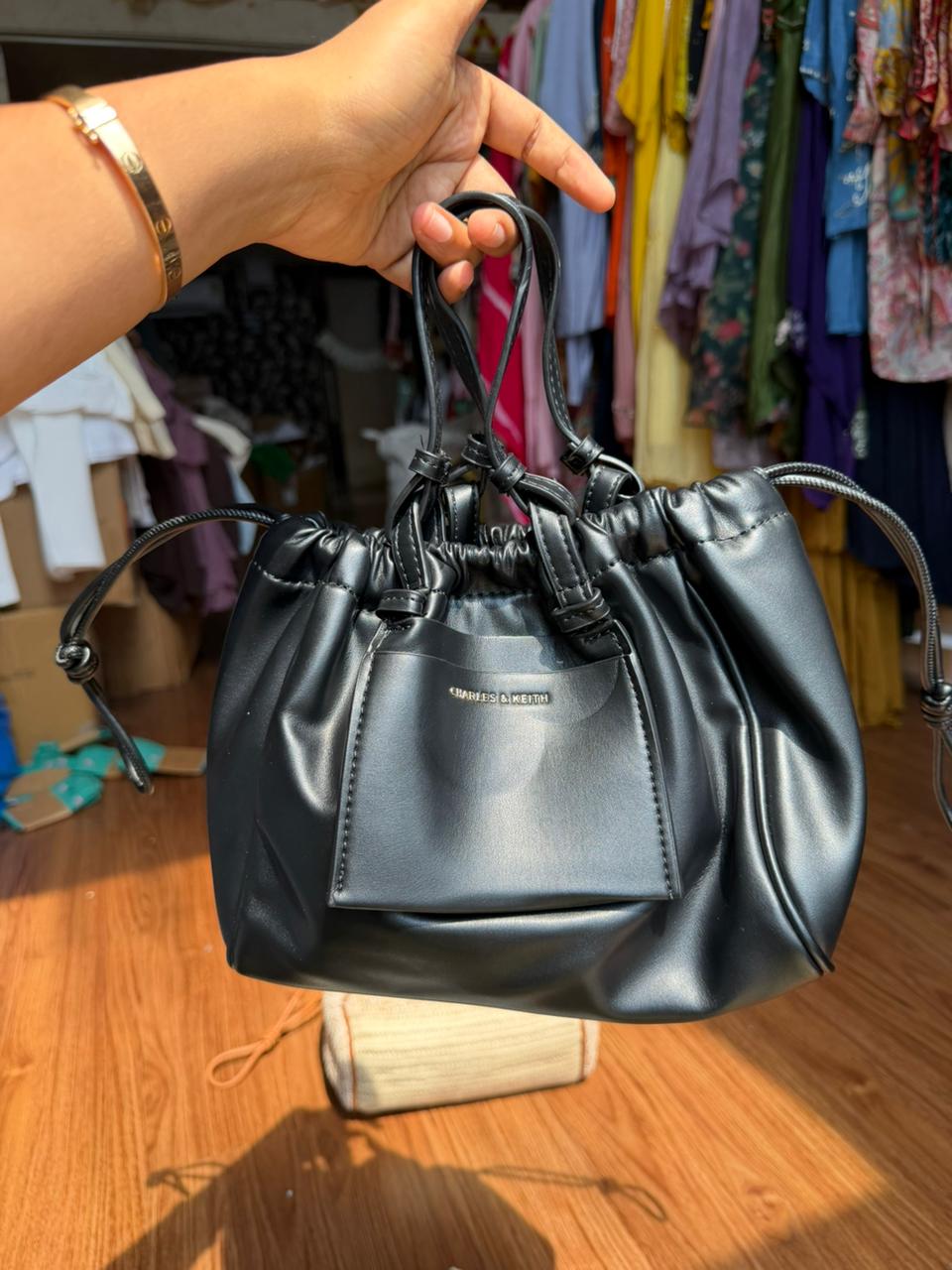 Charles & Keith potli bag