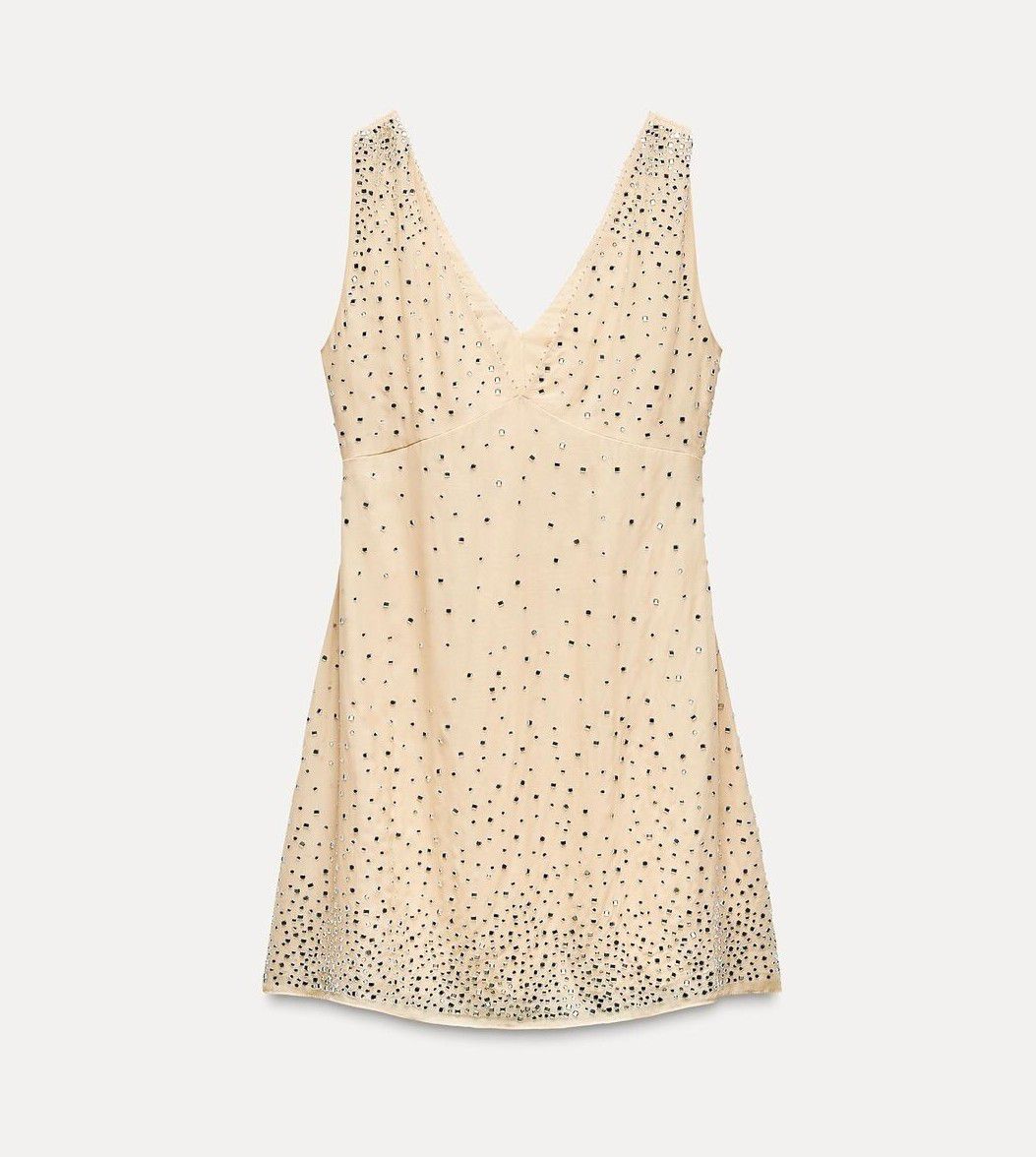Zara rhine stone dress
