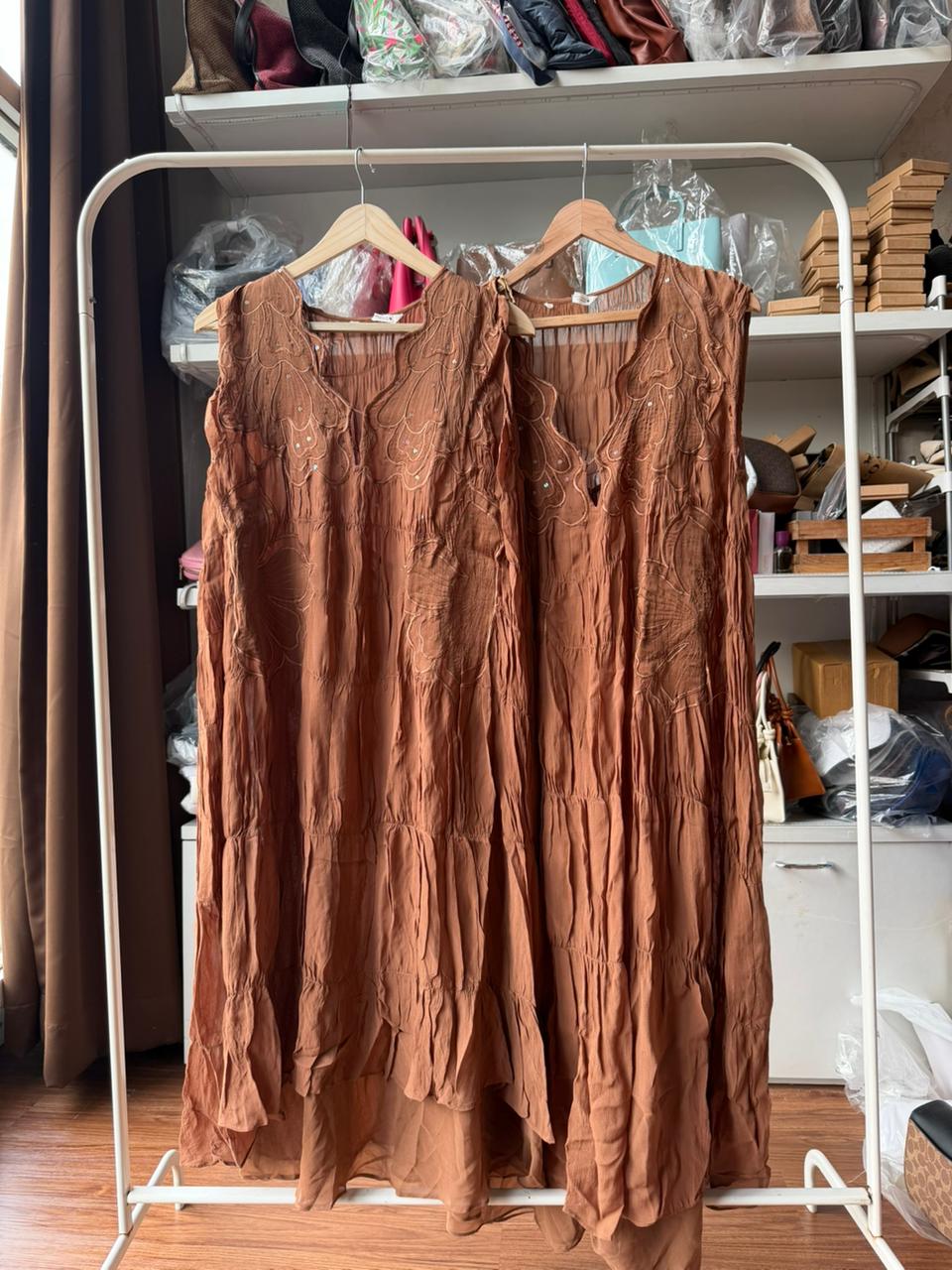 Zara Sheer Dress With Inner