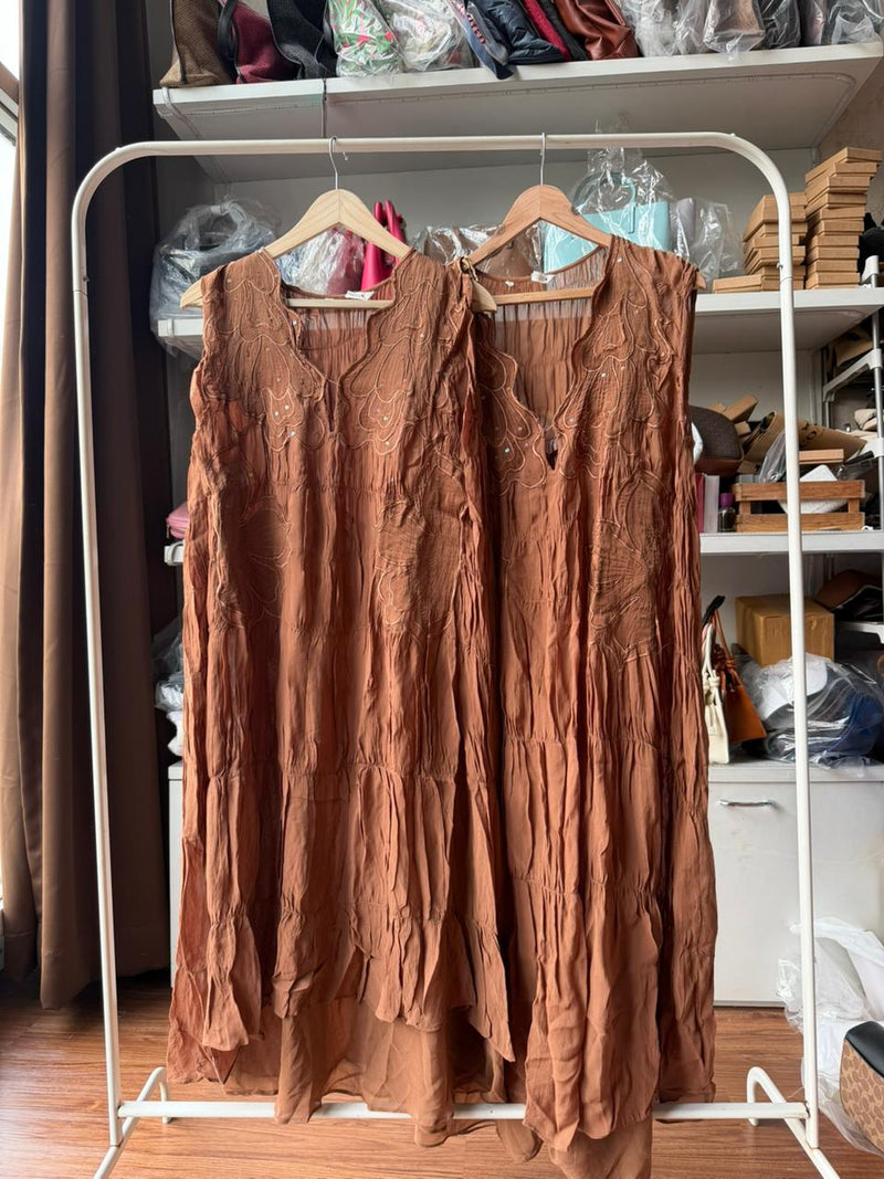 Zara Sheer Dress With Inner
