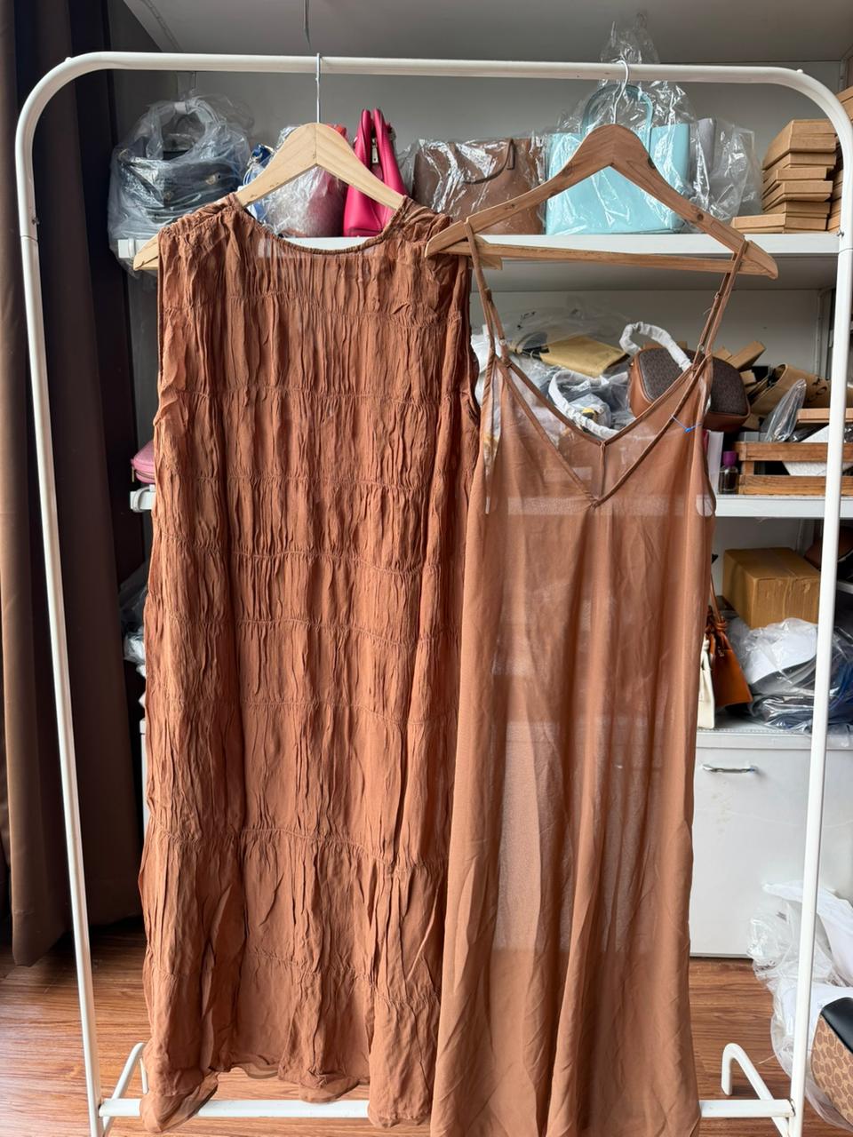 Zara Sheer Dress With Inner